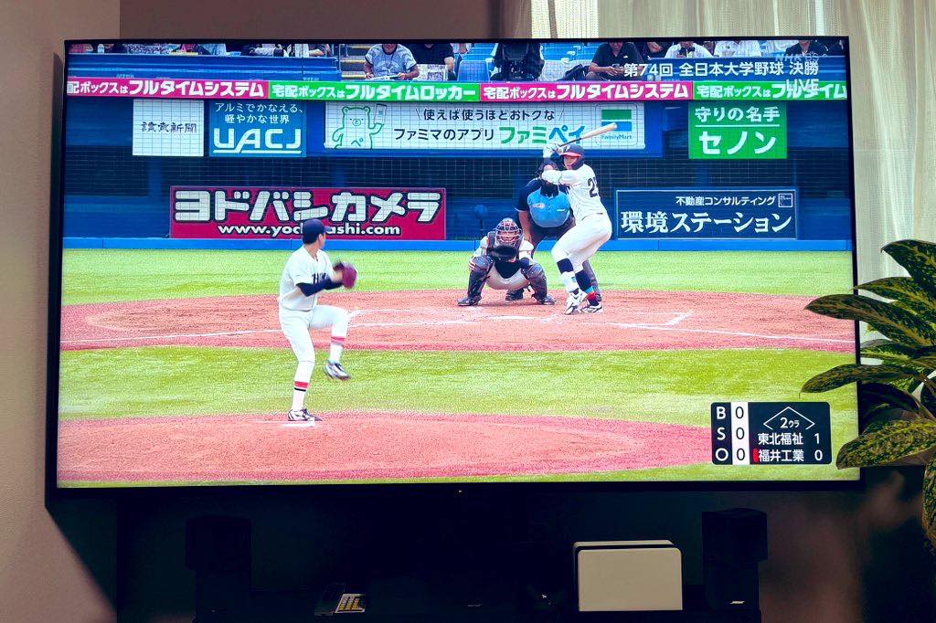 普段、野球はほとんど観ないのですが、今日は特別⚾️教え子がテレビの画面の向こうで戦っている姿を観るってなんか感慨深いものがありますね。なんとか勝って帰って来て欲しいです。
#fukui #福井 #福井工業大学 #全日本大学野球選手権大会